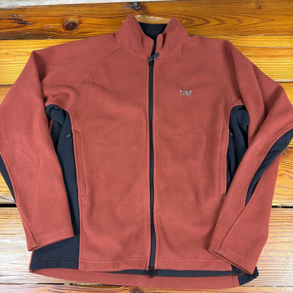 Outdoor Research Fleece JUNO Jacket Mens Large Full Zip Super Rare! USA